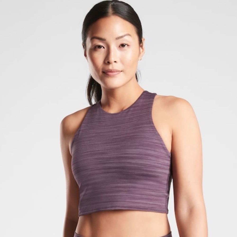 NWOT Athleta Conscious Space Dye Crop A-C